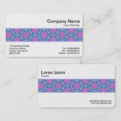 Carte De Visite Groupe moyen - Motif Terrazzo (Devant / Derrière)