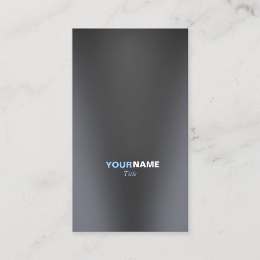 Carte De Visite Groupon Metall (Devant)