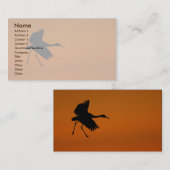 Carte De Visite grue (Devant / Derrière)