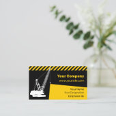 Carte De Visite Grue de construction (Debout devant)