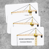 Carte De Visite Grue de construction