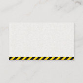 Carte De Visite Grue de construction | Journal immobilier (Dos)