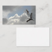 CARTE DE VISITE GRUES DE SANDHILL (Devant / Derrière)