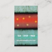 Carte de visite grunge (Dos)
