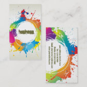 Carte de visite grunge (Devant / Derrière)