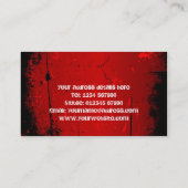 Carte de visite grunge (Dos)