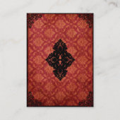 Carte De Visite Grunge Ace of Hearts (Dos)