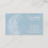 Carte De Visite Grunge Blanc (Devant)