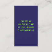 Carte De Visite Grunge-Carte 1 (Dos)