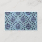 Carte De Visite Grunge Damask (Dos)