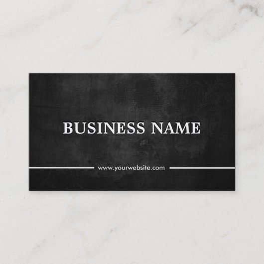 Carte De Visite Grunge Dark Game Testing (Devant)