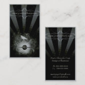 Carte de visite grunge d'artiste de corneille (Devant / Derrière)