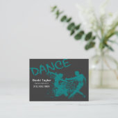 Carte De Visite Grunge de danse - chorégraphe, danseur, (Debout devant)