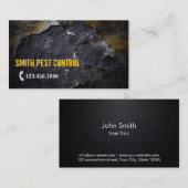 Carte de visite grunge de lutte contre les (Devant / Derrière)