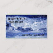 Carte De Visite Grunge de ressac (Dos)