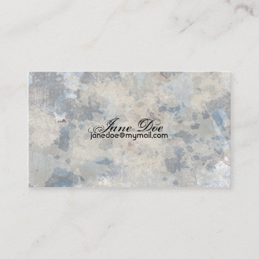 Carte De Visite Grunge Delight (Devant)