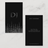 Carte de visite grunge du DJ (Devant / Derrière)