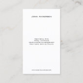 Carte de visite grunge du DJ (Dos)