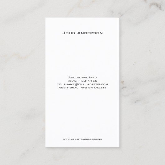 Carte de visite grunge du DJ (Dos)