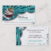 Carte de visite grunge élégant audacieux de (Devant / Derrière)