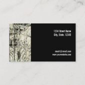 Carte De Visite grunge industrielle (Dos)