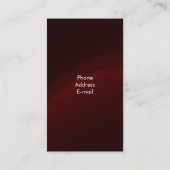 Carte De Visite Grunge Mandala (Dos)