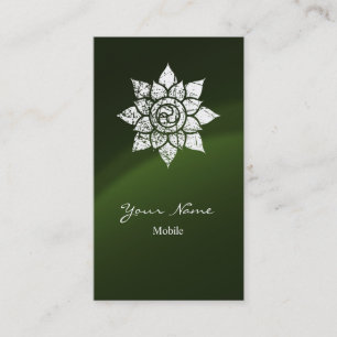Carte De Visite Grunge Mandala