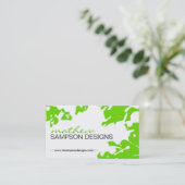 Carte de visite grunge moderne (Debout devant)