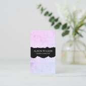 Carte De Visite Grunge moderne minimaliste (Debout devant)