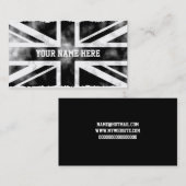 Carte De Visite Grunge R-U (Devant / Derrière)