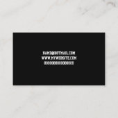 Carte De Visite Grunge R-U (Dos)