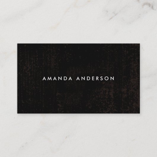 Carte De Visite Grunge Texture (Devant)