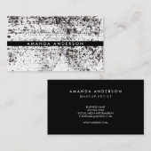Carte De Visite Grunge Texture (Devant / Derrière)