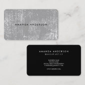 Carte De Visite Grunge Texture (Devant / Derrière)
