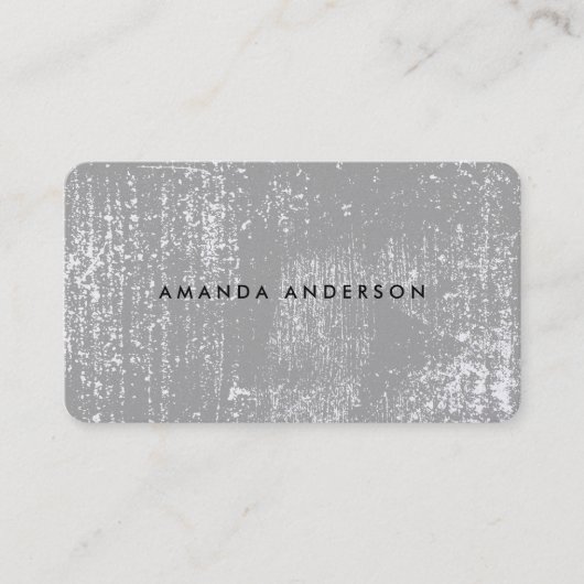 Carte De Visite Grunge Texture (Devant)