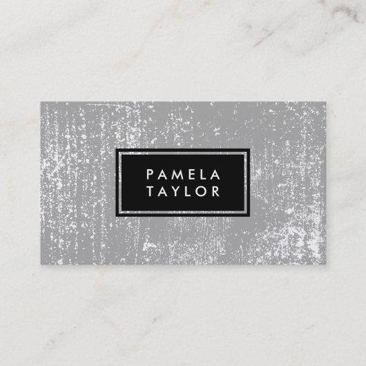 Carte De Visite Grunge Texture (Devant)