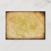 Carte de visite grunge vintage (Dos)