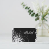 Carte de visite grunge vintage de conception (Debout devant)