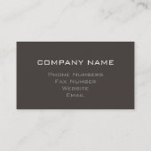 Carte De Visite Grunge Wrenches ID Brown321 (Dos)