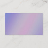 Carte De Visite Guérir avec les anges (Dos)