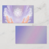 Carte De Visite Guérir avec les anges (Devant / Derrière)