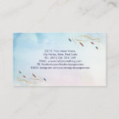 Carte De Visite Guérir les mains Arbre de vie (Dos)