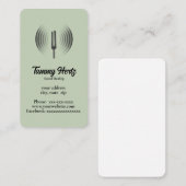 Carte De Visite guérison du son (Devant / Derrière)