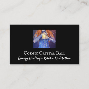 Carte De Visite Guérison énergétique par boule de cristal Reiki