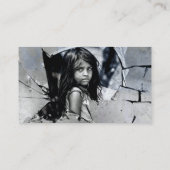 Carte De Visite Guerre d'Ukraine contre les enfants (Dos)