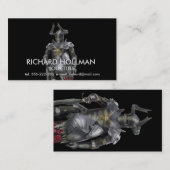 Carte De Visite Guerrier de fée (Devant / Derrière)