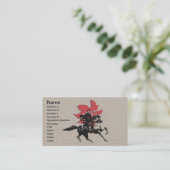 Carte De Visite Guerrier samouraï (Debout devant)