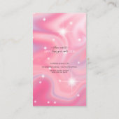 Carte De Visite Guide d'application Glam Iridescente Nails Bu (Dos)