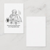 Carte De Visite Guide d'Aristote à la modération (Devant / Derrière)
