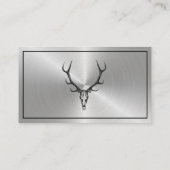 Carte De Visite Guide de chasse en plein air Service Professionnel (Dos)